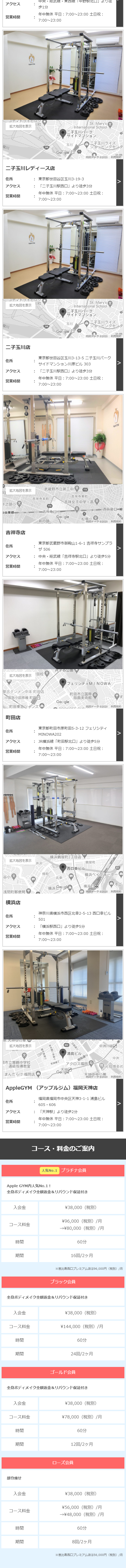 AppleGYM LP design (Services, Insurance, and Finance / Black-colored / Trust and Safety) Mobile version