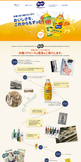 Okinawa Bireley's LP design (Beverages and Alcohol / Orange tones / Refreshing type) PC version