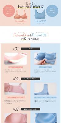 What is the difference between "FutureBra" and "FutureTOP"? LP design (Underwear and Nightwear / Pink shades / Simple) PC version