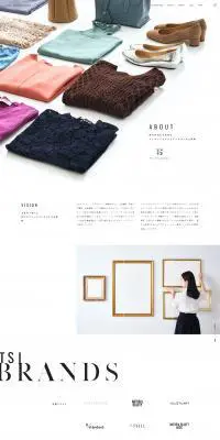新卒採用情報のLPデザイン（求人・採用関連／ホワイト系／シンプル系）PC版