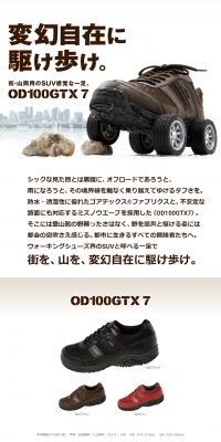 Walking Shoes OD100GTX7 LP design (fashion / White-based / Trust and Safety) PC version