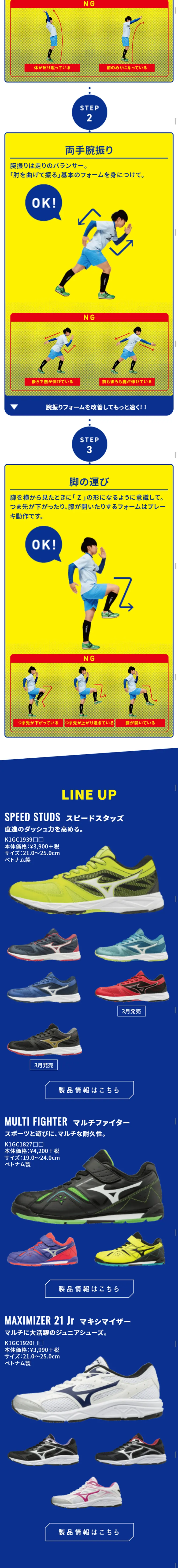 スピードガイド IIのLPデザイン（スポーツ／イエロー系／かっこいい系）スマホ版