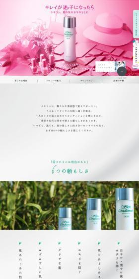 Medicated Skin Conditioner Essential LP design (Skincare, Bodycare, Haircare / Green tones / Refined style) PC version