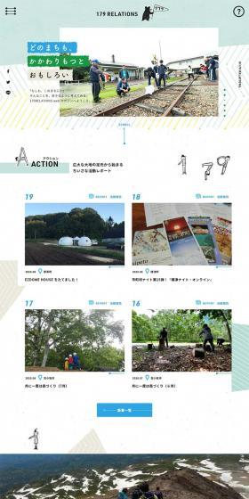 179 Relations LP design (Businesses, companies, stores / Green tones / Cute style) PC version
