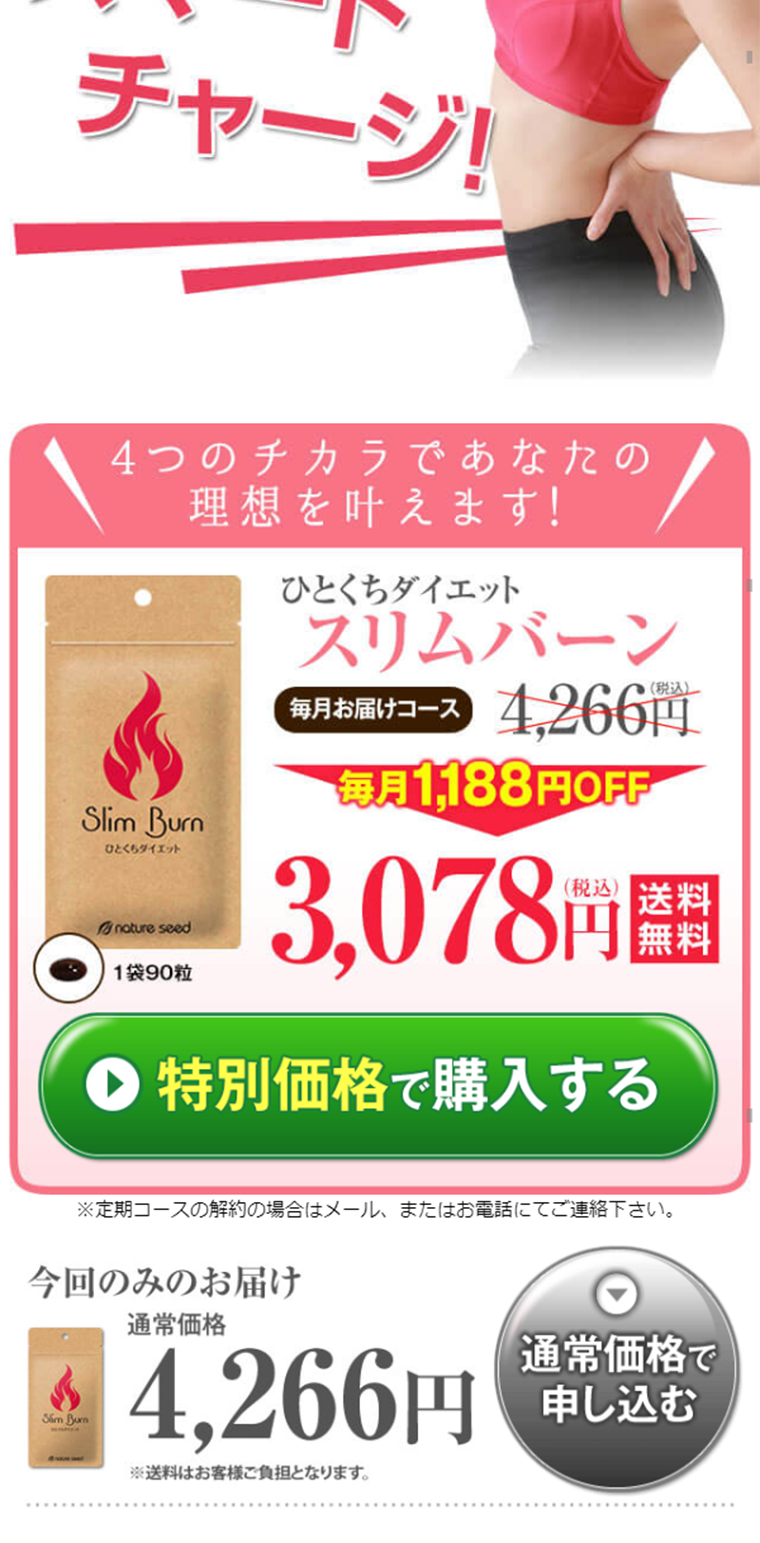 Slim Burn LP design (Health and Beauty Foods and Supplements / Pink shades / Health and Wellness) Mobile version