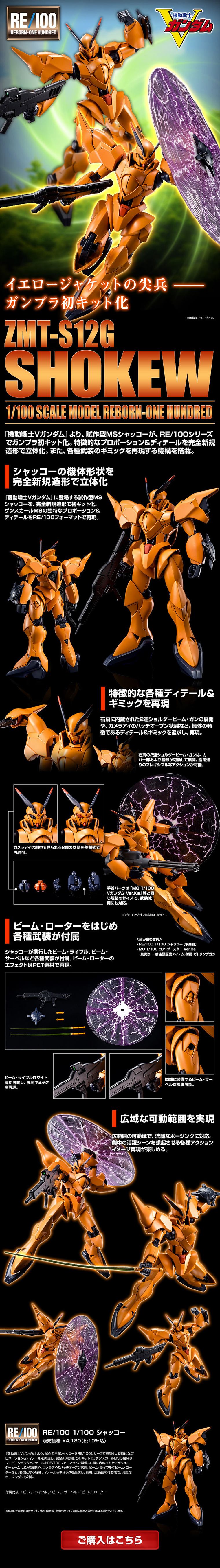 RE/100 1/100 Shokew LP design (Kids, Baby, Toys / Black-colored / Cool style) PC version