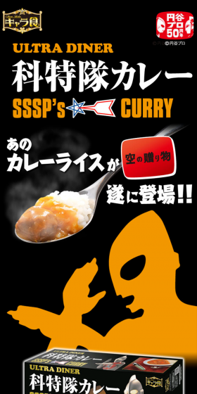 Kagakutokutai Curry LP design (food / Black-colored / Cool style) PC version