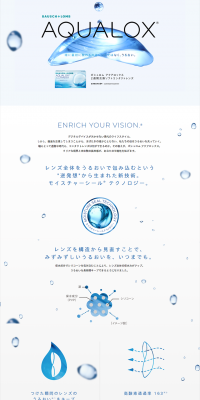 AQUALOX LP design (Beauty, Skincare, Fragrance / White-based / Clean-cut) PC version