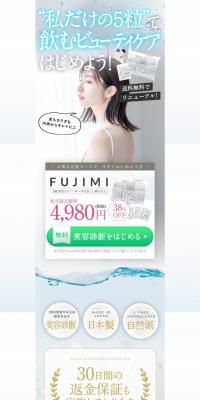FUJIMI Personalized Supplement LP design (Skincare, Bodycare, Haircare / Shades of grey / Simple) PC version