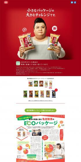 ECOパッケージシリーズのLPデザイン（スイーツ・スナック菓子／レッド系／和風系）PC版