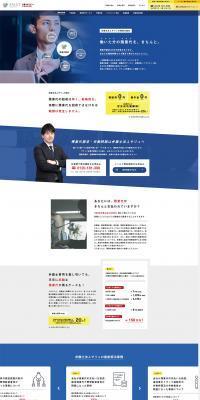 Law Office Salyu LP design (Businesses, companies, stores / Shades of blue / Trust and Safety) PC version