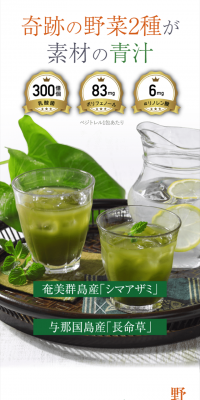 ベジトレルのLPデザイン（健康・美容食品・サプリ／グリーン系／健康・癒し系）スマホ版