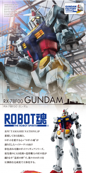 ROBOT SPIRITS <SIDE MS> RX-78F00 Gundam LP design (Kids, Baby, Toys / White-based / Cool style) PC version