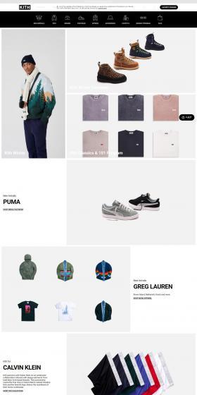 Shop Men's LP design (fashion / White-based / Simple) PC version