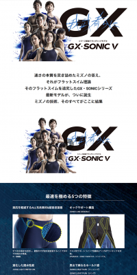 GX・SONICV LP design (sports / Shades of blue / Trust and Safety) PC version