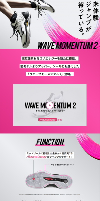 Wave Momentum 2 LP design (sports / Pink shades / Refreshing type) PC version