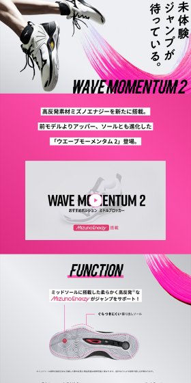 Wave Momentum 2 LP design (sports / Pink shades / Refreshing type) PC version
