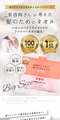 Hahoniko Hair Dry Microfiber LP design (goods / Beige tones / Clean-cut) PC version