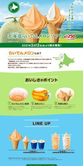 Raiden Melon Soft Serve LP design (Sweets and Snacks / Green tones / Refreshing type) PC version