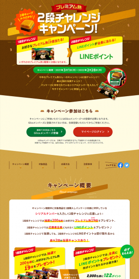 2-Stage Challenge Campaign LP design (Services, Insurance, and Finance / Brown tones / Lively type) PC version