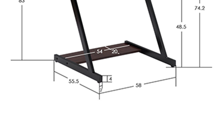 Work desk LP design (Interior, furniture, and bedding / White-based / Trust and Safety) PC version