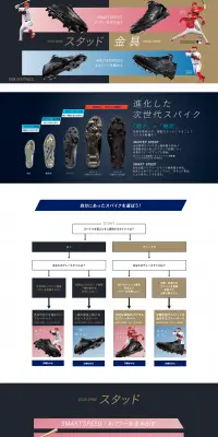 STUD SPIKEスタッド  METAL SPIKE金具のLPデザイン（スポーツ／ブラック系／シンプル系）PC版