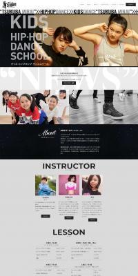 Studio Alpha LP design (Businesses, companies, stores / Black-colored / Cool style) PC version
