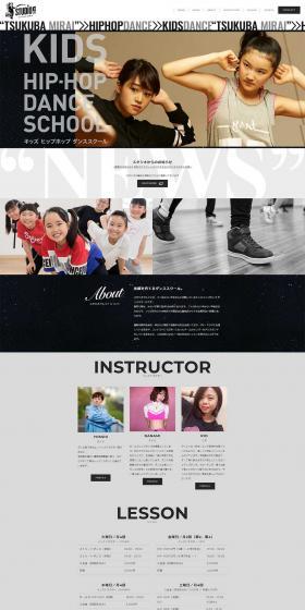 Studio Alpha LP design (Businesses, companies, stores / Black-colored / Cool style) PC version