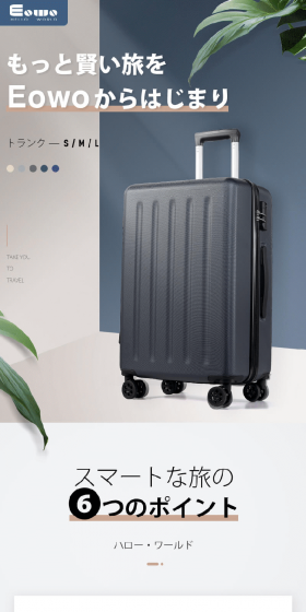 Suitcase LP design (Bags, Accessories, Brands / Black-colored / Simple) PC version