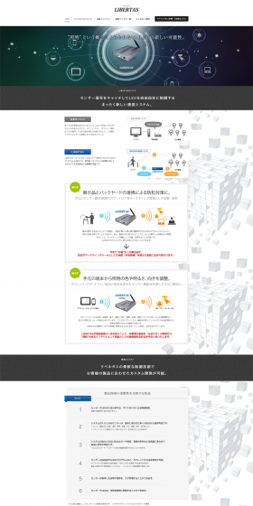 Manufacturing LP design (Services, Insurance, and Finance / White-based / Simple) PC version