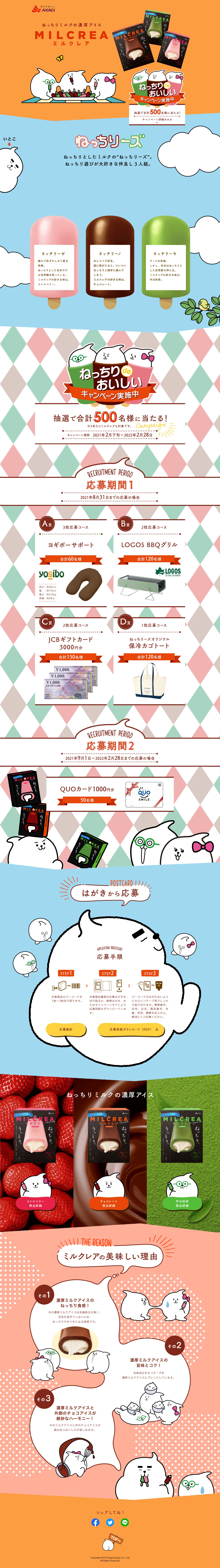 MILCREA LP design (Sweets and Snacks / Multi-color type / Cute style) PC version