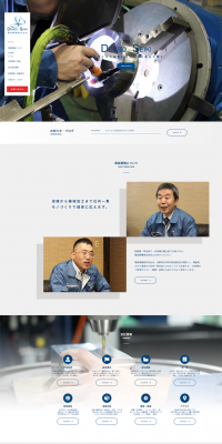 Electronic Equipment LP design (Services, Insurance, and Finance / Shades of blue / Cool style) PC version