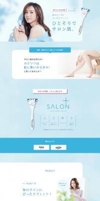 Hydro Silk Salon Plus LP design (goods / Shades of blue / Refined style) PC version