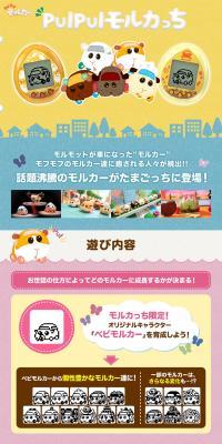 PUI PUI モルカっちのLPデザイン（玩具・ホビー・フィギュア／イエロー系／マンガ・イラスト系）PC版