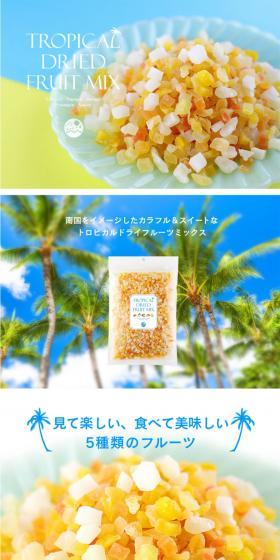 Tropical Dried Fruit Mix 500g LP design (food / yellow / Simple) PC version