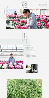 Suzuki Engei LP design (Businesses, companies, stores / Green tones / Simple) PC version