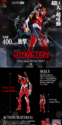 DYNACTION General-Purpose Humanoid Decisive Weapon Artificial Human Evangelion Unit-02 LP design (Kids, Baby, Toys / Black-colored / Cool style) PC version
