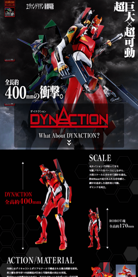 DYNACTION General-Purpose Humanoid Decisive Weapon Artificial Human Evangelion Unit-02 LP design (Kids, Baby, Toys / Black-colored / Cool style) PC version