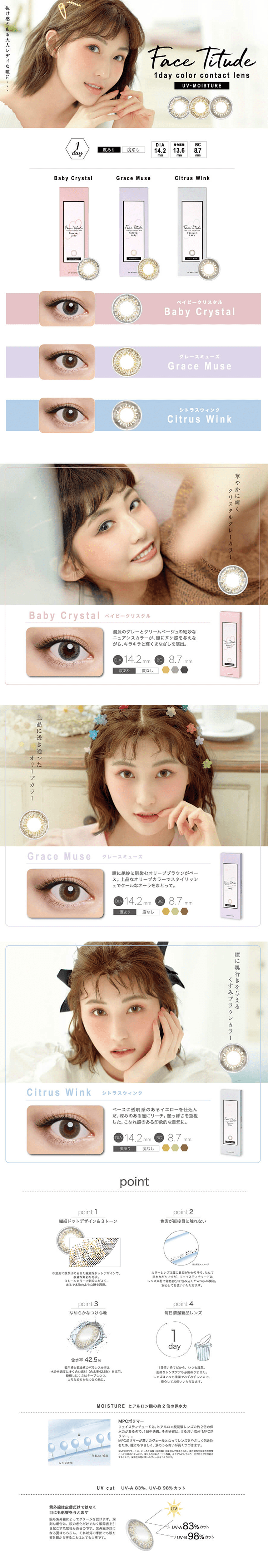 Feistitude LP design (Beauty, Skincare, Fragrance / White-based / Refined style) PC version