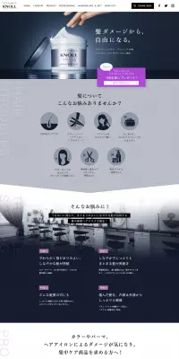 スティーブンノル ニューヨークのLPデザイン（美容・スキンケア・香水／ブルー系／シンプル系）PC版