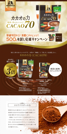 The Power of Cacao LP design (Beverages and Alcohol / Beige tones / Trust and Safety) PC version