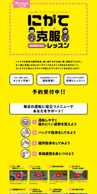 Overcoming Weaknesses Mini-Lesson LP design (Internet service / yellow / Trust and Safety) PC version