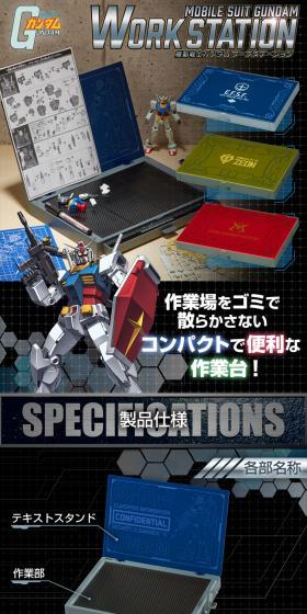 Kidou Senshi Gundam Workstation LP design (Stationery and office supplies / Black-colored / Cool style) PC version
