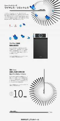 Deco Pro MW/SWのLPデザイン（パソコン・周辺機器／グレー系／シンプル系）PC版