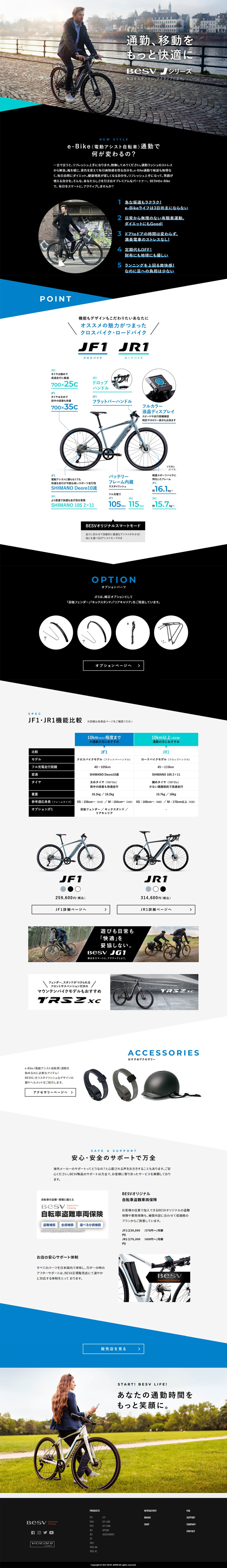 BESVJ Series LP design (Bicycles and Bicycle Accessories / Black-colored / Simple) PC version