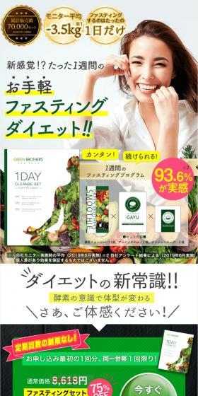 CleanseMate LP design (Beauty foods, beauty drinks, and supplements / Green tones / Health and Wellness) PC version