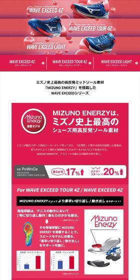 WAVE EXCEEDのLPデザイン（スポーツ用品／ピンク系／かっこいい系）PC版
