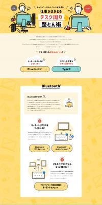elecom Desk Organization Techniques LP design (PC and Peripherals / yellow / Cute style) PC version