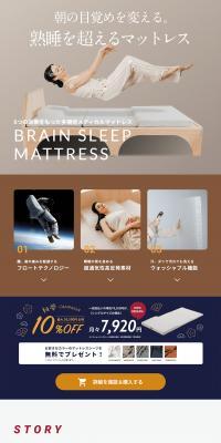 Brain Sleep Mattress LP design (Bedding, Carpets, and Furniture Storage / Beige tones / Trust and Safety) PC version