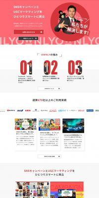 OWNLY LP design (Ad operations / Red tones / Simple) PC version